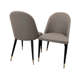 Myfitin Alba Leather Dining Chair (Bespoke) - Myfitin Furniture