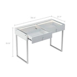 Myfitin Alice Vanity Desk Pro - 2 Storage Drawers - Myfitin Furniture