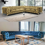 Myfitin Ambassador Luxury Chesterfield Sofa (Bespoke) - Myfitin Furniture