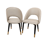 Myfitin Astra Leather Dining Chair (Bespoke)