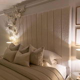 Myfitin Boucle Panel Bed (Bespoke) - Myfitin Furniture
