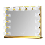 Myfitin Chanel Gold Hollywood Mirror - 14 Dimmable LED Bulbs - Myfitin Furniture