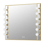 Myfitin Chanel Gold Hollywood Vanity Mirror - 12 Dimmable LED Bulbs - Myfitin Furniture