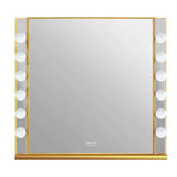 Myfitin Chanel Gold Hollywood Vanity Mirror - 12 Dimmable LED Bulbs - Myfitin Furniture