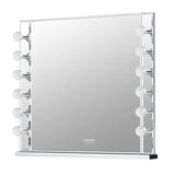 Myfitin Chanel Silver Hollywood Mirror - 12 Dimmable LED Bulbs - Myfitin Furniture