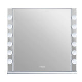 Myfitin Chanel Silver Hollywood Mirror - 12 Dimmable LED Bulbs - Myfitin Furniture