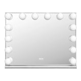 Myfitin Chanel Silver Hollywood Mirror - 14 Dimmable LED Bulbs - Myfitin Furniture