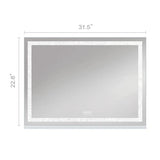 Myfitin Crystal Hollywood Mirror with Bluetooth-Hollywood led strip Music Mirror - Myfitin Furniture