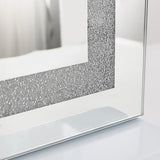 Myfitin Crystal Hollywood Mirror with Bluetooth-Hollywood led strip Music Mirror - Myfitin Furniture