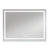Myfitin Crystal Hollywood Mirror with Bluetooth-Hollywood led strip Music Mirror - Myfitin Furniture