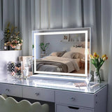 Myfitin Crystal Hollywood Mirror with Bluetooth-Hollywood led strip Music Mirror