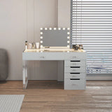 Myfitin Diana Vanity Desk Pro - 6 Storage Drawers - Myfitin Furniture