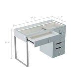 Myfitin Diana Vanity Desk Pro - 6 Storage Drawers - Myfitin Furniture