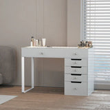 Myfitin Diana Vanity Desk Pro - 6 Storage Drawers - Myfitin Furniture