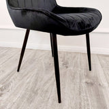 Myfitin Dido Velvet Dining Chair (Bespoke) - Myfitin Furniture