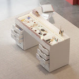Myfitin Eva Vanity Desk - 13 Storage Drawers - Myfitin Furniture
