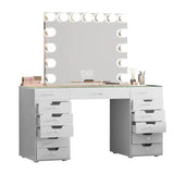 Myfitin Eva Vanity Desk - 13 Storage Drawers - Myfitin Furniture