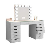 Myfitin Eva Vanity Desk - 13 Storage Drawers - Myfitin Furniture