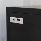 Myfitin Eva Vanity Desk - 13 Storage Drawers -Black - Myfitin Furniture