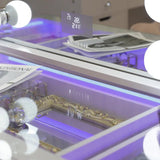 Myfitin Eva Vanity Desk - 13 Storage Drawers with Full Light &RGB - Myfitin Furniture