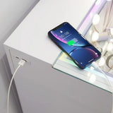 Myfitin Eva Vanity Desk - 13 Storage Drawers with Full Light &RGB - Myfitin Furniture