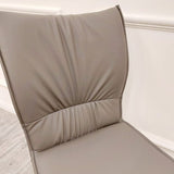 Myfitin Flora Leather Dining Chair (Bespoke) - Myfitin Furniture