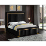 Myfitin Gold Strips Pannel Bed (Bespoke) - Myfitin Furniture