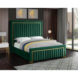 Myfitin Gold Strips Pannel Bed (Bespoke) - Myfitin Furniture