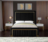 Myfitin Gold Strips Pannel Bed (Bespoke) - Myfitin Furniture
