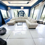 Myfitin High back panel sofa set - Myfitin Furniture