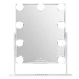 Myfitin Hollywood Glow Mirror with Wireless Charging M - 9 Dimmable LED Bulbs - Myfitin Furniture