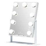 Myfitin Hollywood Glow Mirror with Wireless Charging M - 9 Dimmable LED Bulbs - Myfitin Furniture