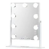 Myfitin Hollywood Glow Mirror with Wireless Charging M - 9 Dimmable LED Bulbs - Myfitin Furniture