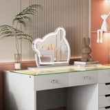 Myfitin Hollywood Mirror Bear LED Mirror - Myfitin Furniture