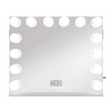 Myfitin Hollywood Mirror Pro - Tabletop or Wall Mount Mirror with 14 Dimmable LED Bulbs