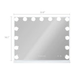 Myfitin Hollywood Mirror with Bluetooth XXL - 15 Dimmable LED Bulbs (Bespoke) - Myfitin Furniture