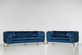 Myfitin Long Legs Chesterfield Sofa (Bespoke) - Myfitin Furniture