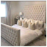 Myfitin Luna Chesterfield Bed (Bespoke) - Myfitin Furniture