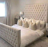Myfitin Luna Chesterfield Bed (Bespoke) - Myfitin Furniture