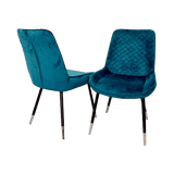 Myfitin Luna Velvet Dining Chair (Bespoke) - Myfitin Furniture