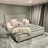 Myfitin Luxury Hilton Panel Bed (Bespoke) - Myfitin Furniture