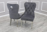 Myfitin Mayfair Leather Dining Chairs (Bespoke) - Myfitin Furniture
