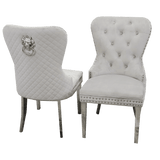 Myfitin Mayfair Leather Dining Chairs (Bespoke) - Myfitin Furniture