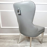 Myfitin Mayfair Leather Dining Chairs (Bespoke) - Myfitin Furniture