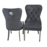 Myfitin Mayfair Leather Dining Chairs (Bespoke) - Myfitin Furniture