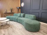 Myfitin Miami Curved Cinema Boucle Sofa - Myfitin Furniture