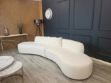 Myfitin Miami Curved Cinema Boucle Sofa - Myfitin Furniture