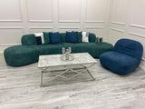 Myfitin Miami Curved Cinema Boucle Sofa - Myfitin Furniture