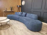 Myfitin Miami Curved Cinema Boucle Sofa - Myfitin Furniture