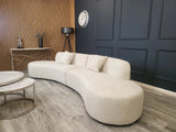 Myfitin Miami Curved Cinema Boucle Sofa - Myfitin Furniture